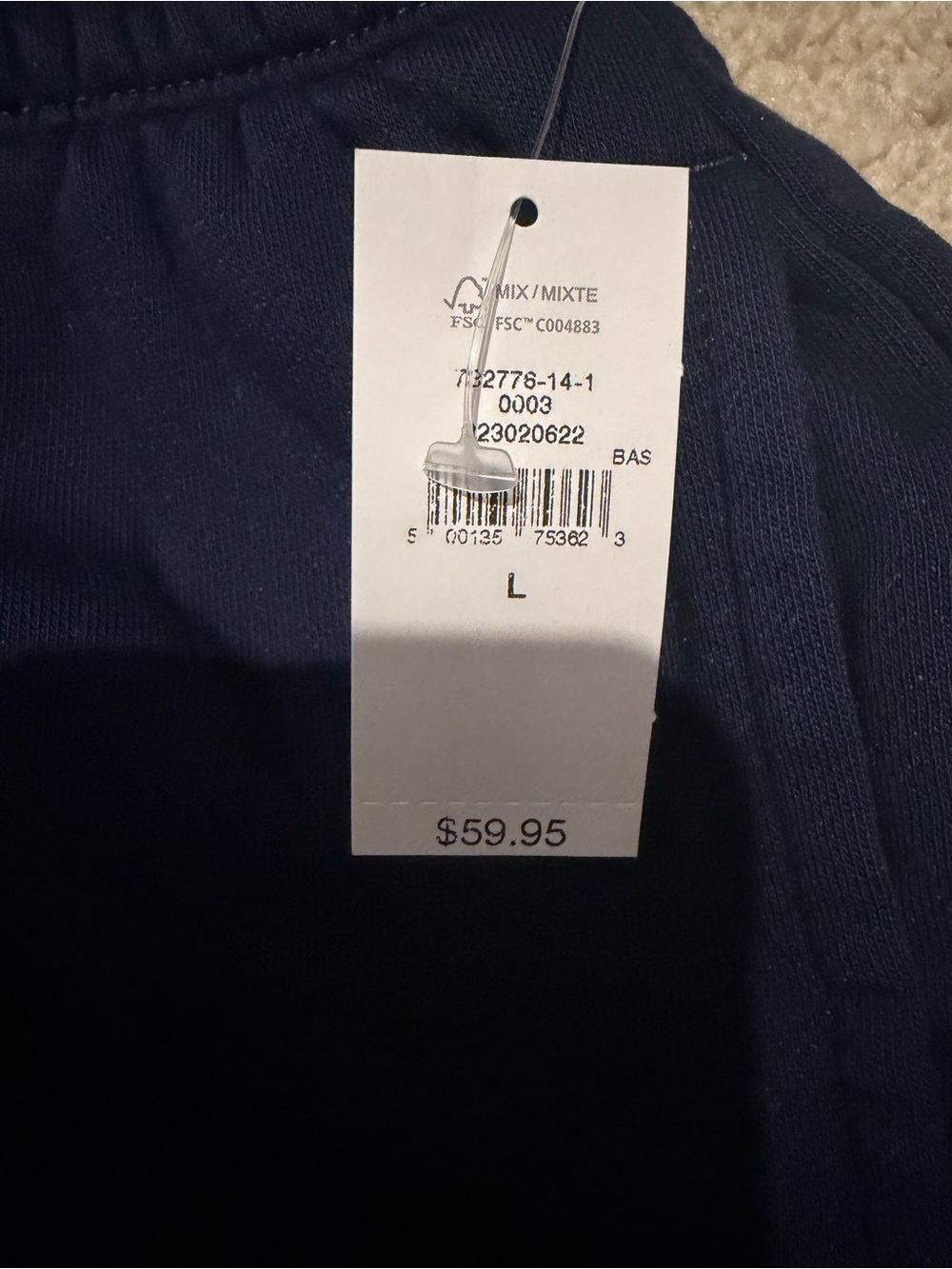 GAP Wide-Leg Pants in Navy - Picture 9 of 13